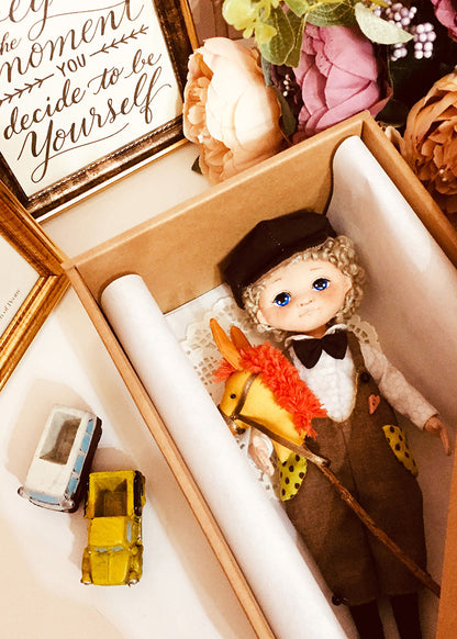 25cm Doll Clothes Pattern🧵 TomBoy (Dress-Up)