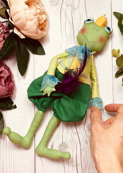 Easy Doll Pattern🌈 Frog Prince