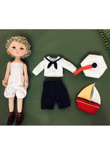 Load image into Gallery viewer, 25cm Doll Clothes Pattern🧵 Marine Boy (Dress-Up)
