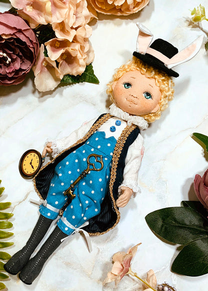 25cm Doll Clothes Pattern🧵Time Rabbit (Dress-Up)