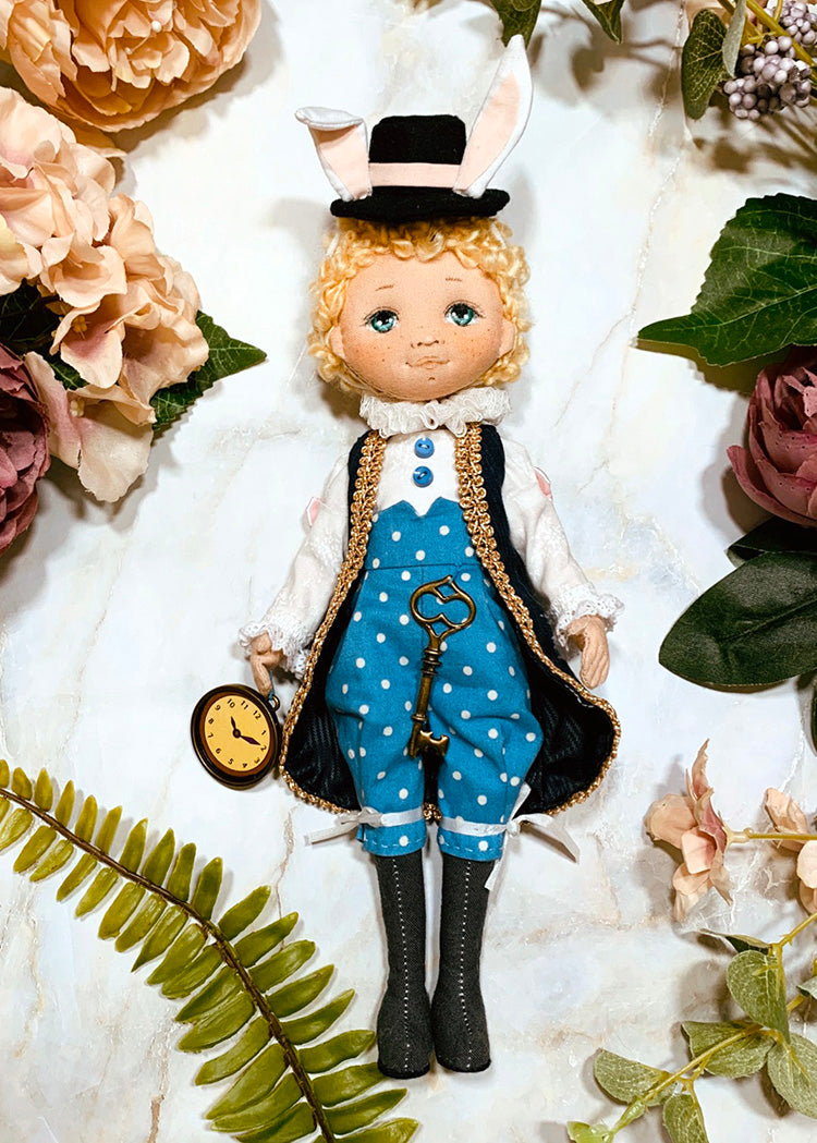 25cm Doll Clothes Pattern🧵Time Rabbit (Dress-Up)