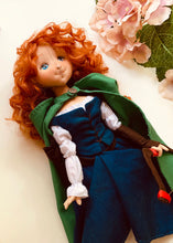 Load image into Gallery viewer, 35cm doll Pattern / A woman in a cape (Face center seam)
