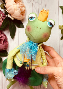 Easy Doll Pattern🌈 Frog Prince