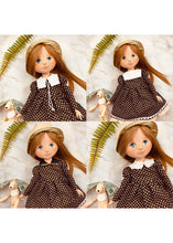 Load image into Gallery viewer, 40cm Doll Pattern / (J) Bess Clothing Sets (Face center seam)
