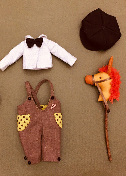 25cm Doll Clothes Pattern🧵 TomBoy (Dress-Up)