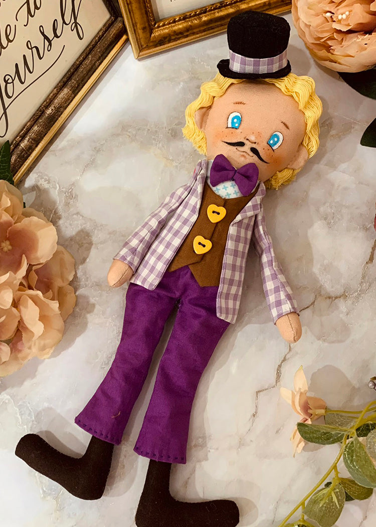 Easy Doll Pattern 🌈Mad Hatter