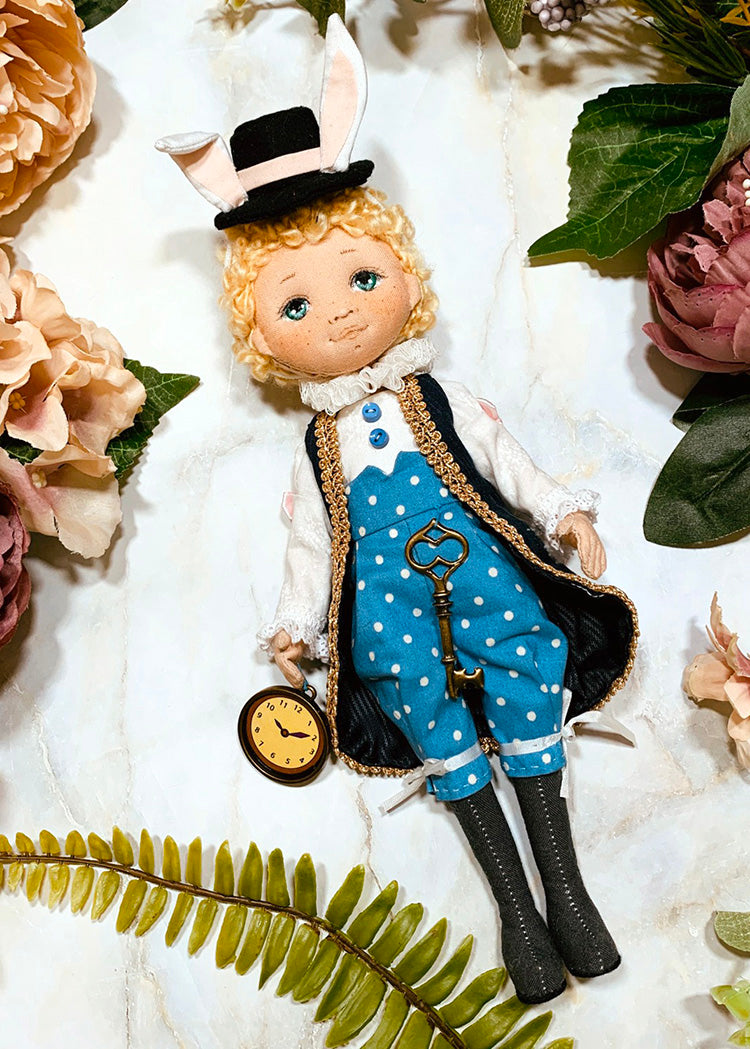 25cm Doll Clothes Pattern🧵Time Rabbit (Dress-Up)