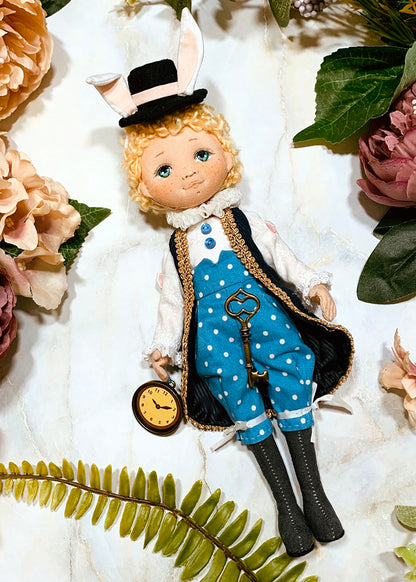 25cm Doll Clothes Pattern🧵Time Rabbit (Dress-Up)