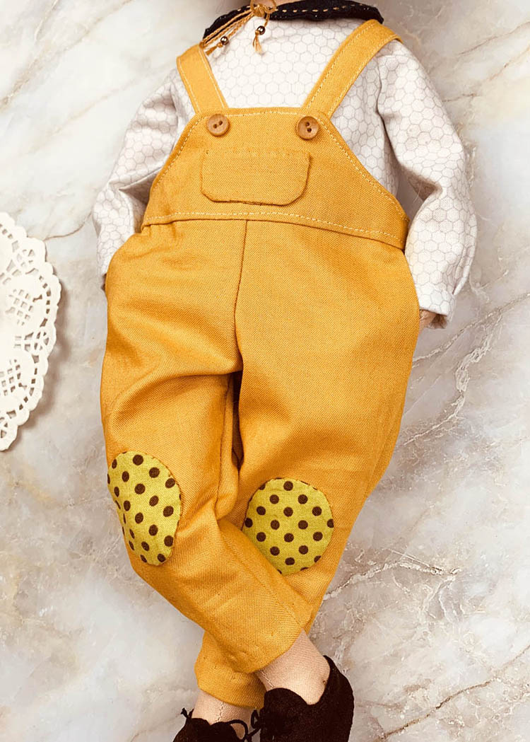40cm Doll Pattern 🌈 (J) John Clothing Sets (Face center seam)