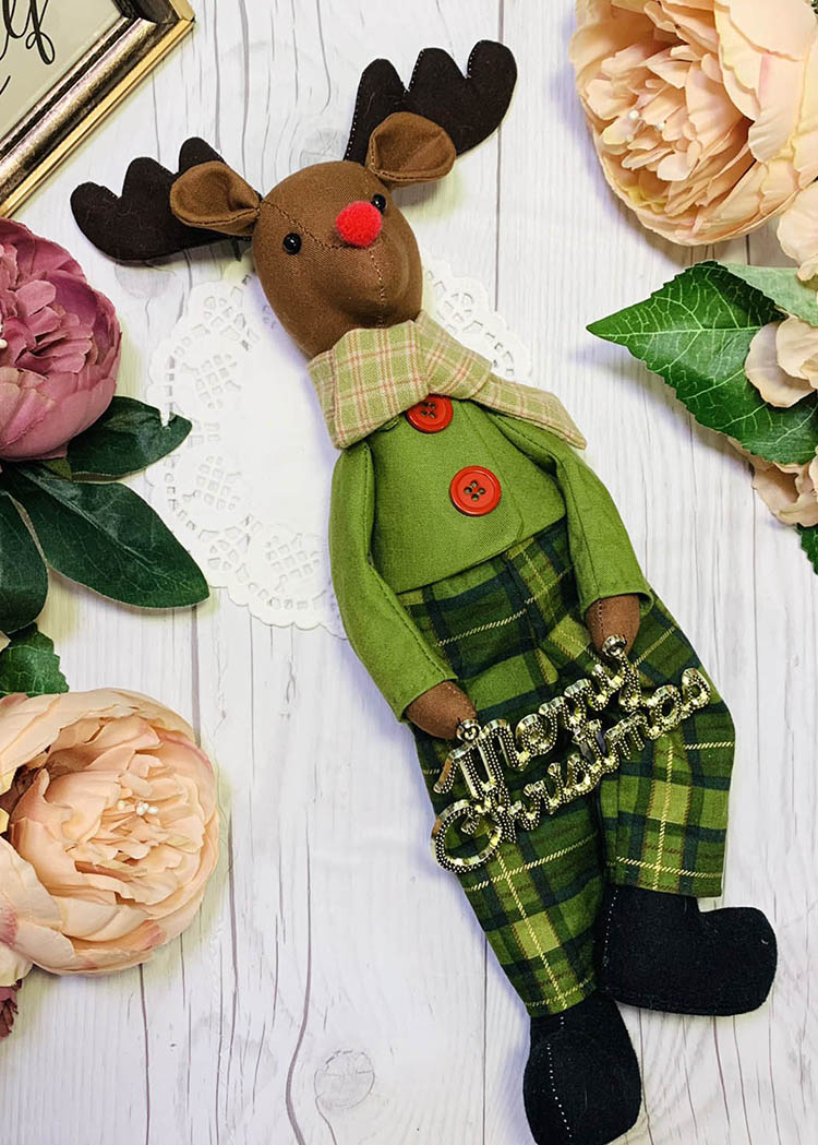 Easy Doll Pattern🌈 Rudolph the Red-Nosed Reindeer