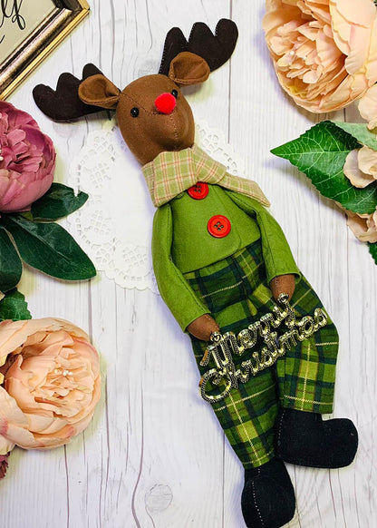 Easy Doll Pattern🌈 Rudolph the Red-Nosed Reindeer