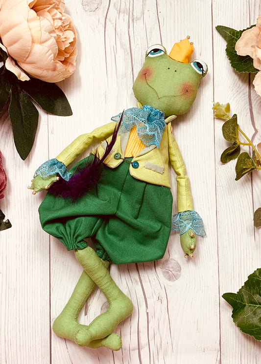 Easy Doll Pattern🌈 Frog Prince