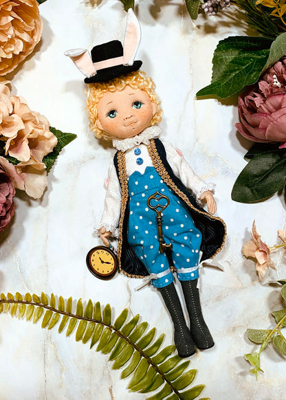 25cm Doll Clothes Pattern🧵Time Rabbit (Dress-Up)