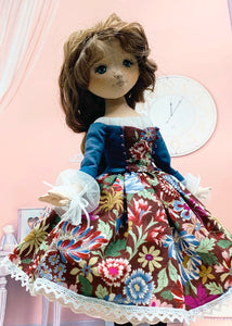 35cm doll Pattern /  Princess