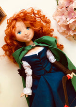 Load image into Gallery viewer, 35cm doll Pattern / A woman in a cape (Face center seam)
