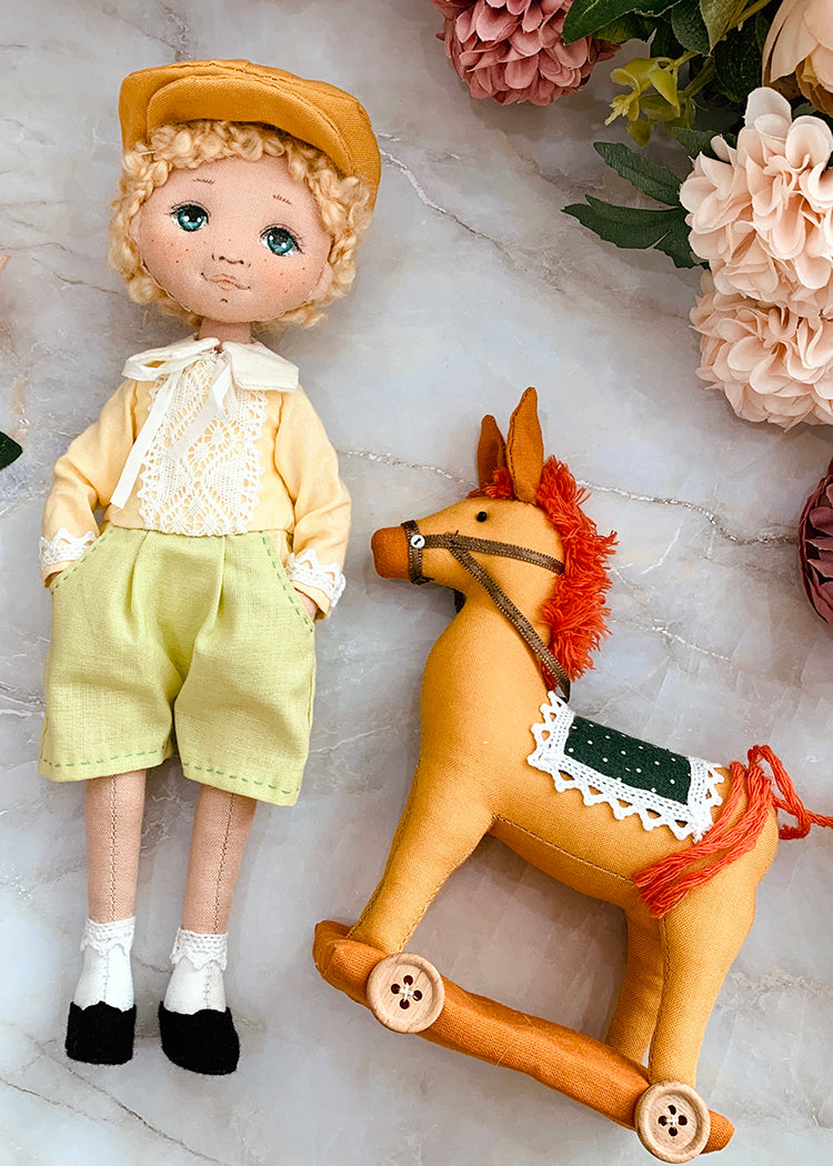 25cm Doll Pattern🧵 Dress 4Type+Pants 5Type Set+25cm Body