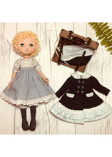 Load image into Gallery viewer, 25cm Doll Clothes Pattern🧵 Sara &amp; Suitcase (Dress-Up)
