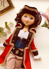 Load image into Gallery viewer, 35cm doll Pattern / Captain (Face center seam)

