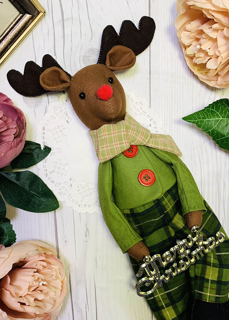 Easy Doll Pattern🌈 Rudolph the Red-Nosed Reindeer