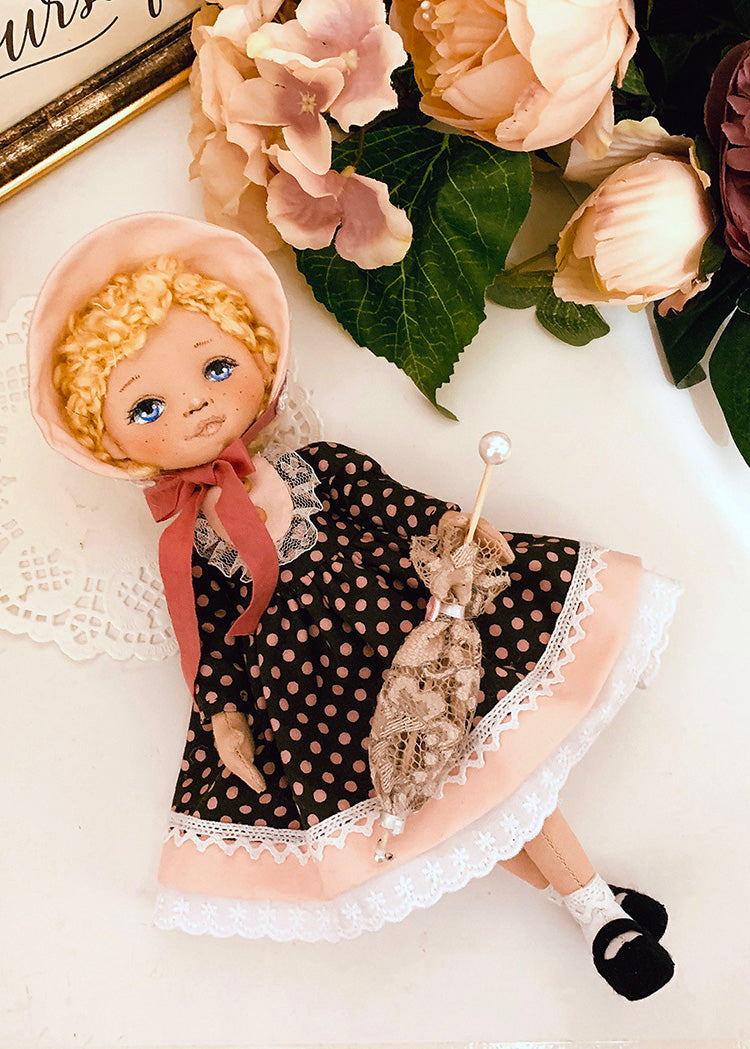 25cm Doll Pattern🧵 Dress 4Type+Pants 5Type Set+25cm Body
