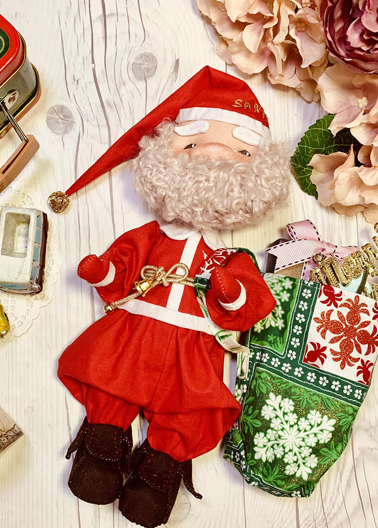 Easy Doll Pattern🌈 Santa claus