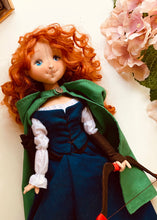 Load image into Gallery viewer, 35cm doll Pattern / A woman in a cape (Face center seam)
