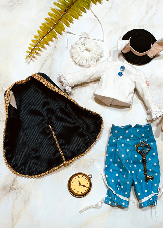 25cm Doll Clothes Pattern🧵Time Rabbit (Dress-Up)
