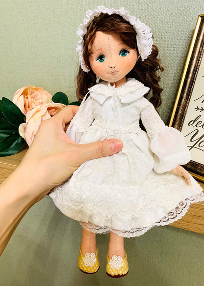 33cm Doll cloth Pattern👚 Lovely Dress (Dress-Up)
