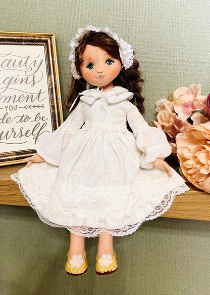 33cm Doll cloth Pattern👚 Lovely Dress (Dress-Up)