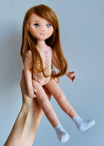 33cm Doll Body Pattern / Basic Standing Doll Body