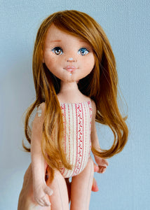33cm Doll Body Pattern / Basic Standing Doll Body