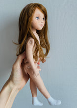 Load image into Gallery viewer, 33cm Doll Body Pattern / Basic Standing Doll Body
