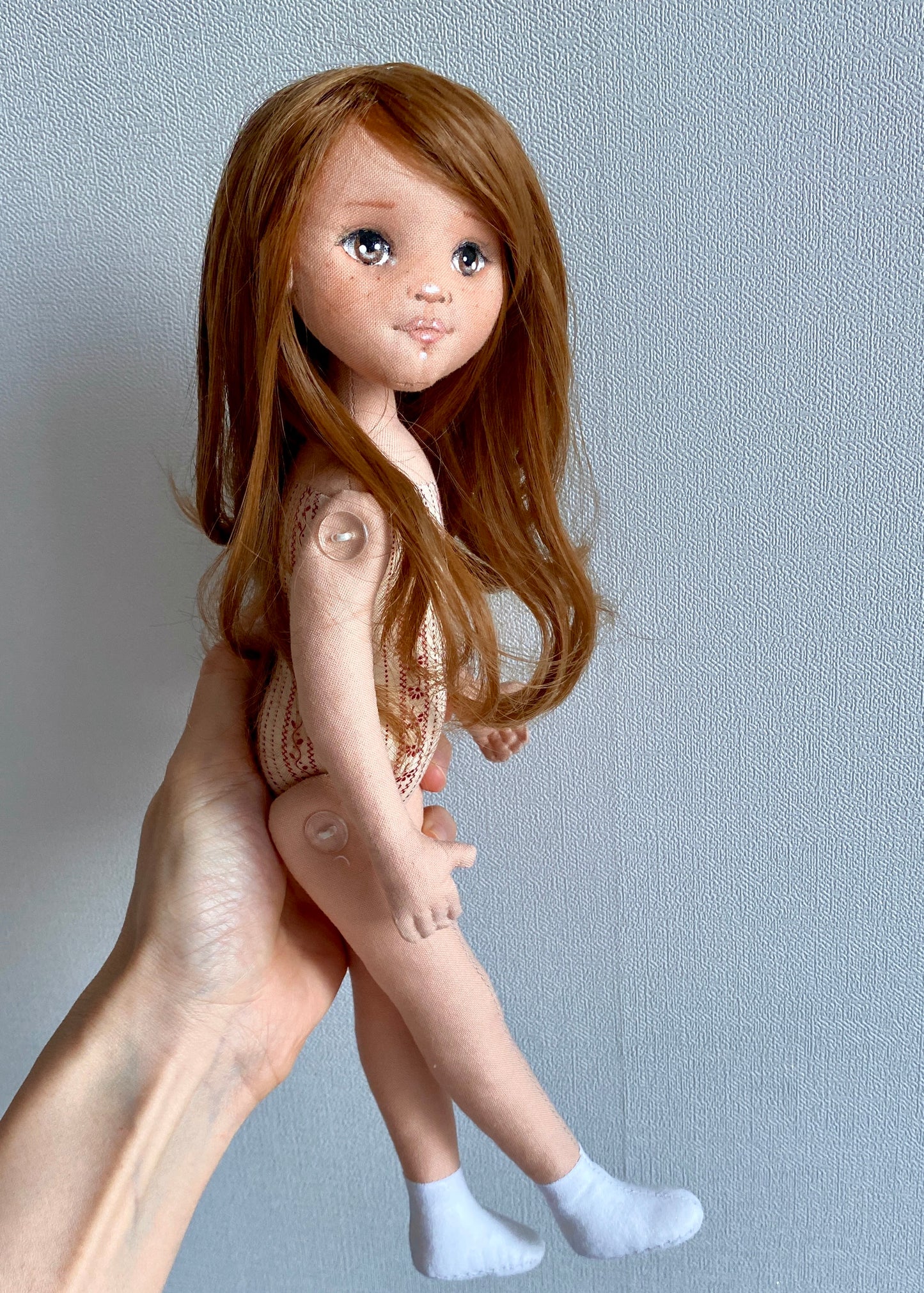33cm Doll Body Pattern🎀 Basic Standing Doll Body
