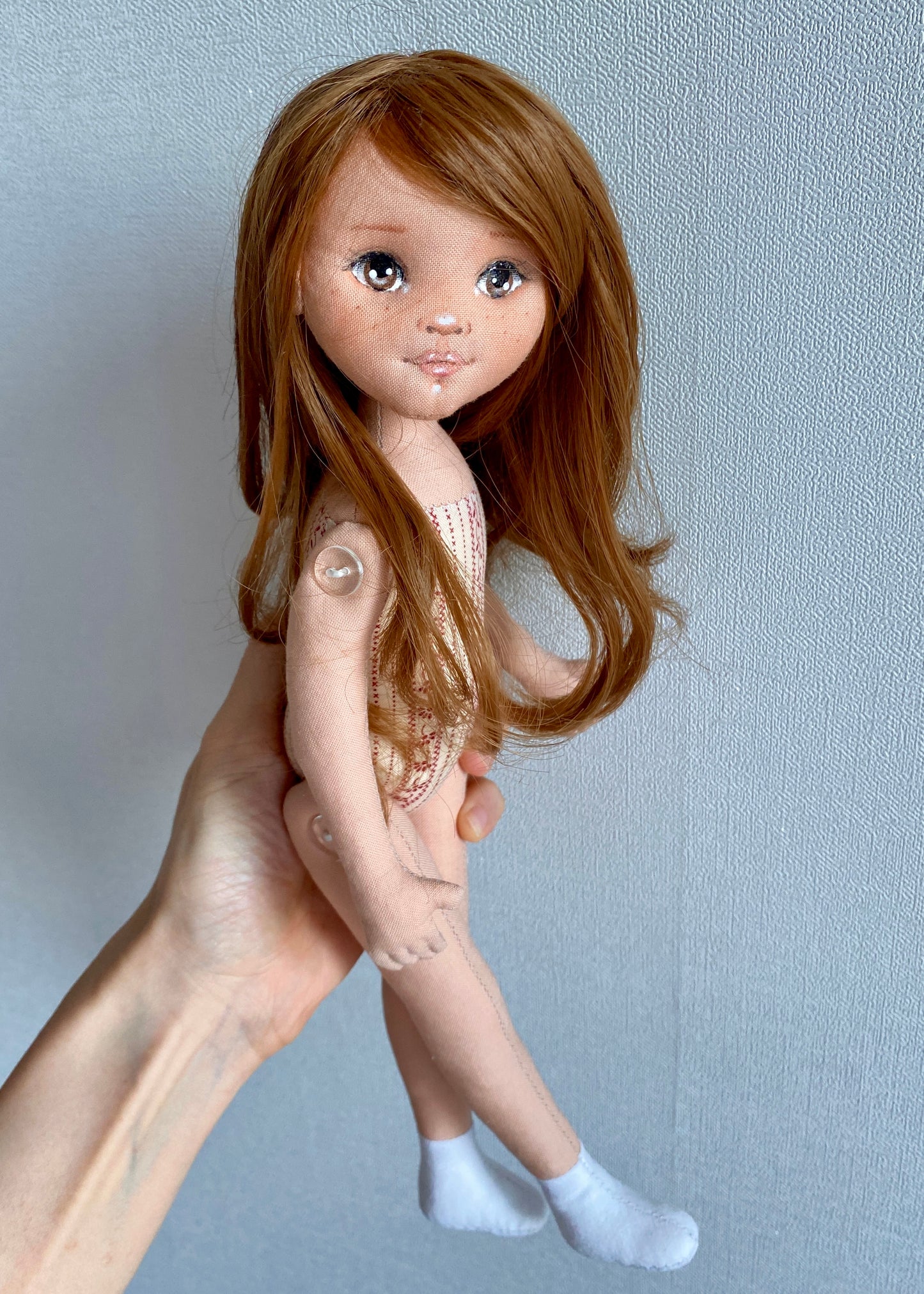 33cm Doll Body Pattern🎀 Basic Standing Doll Body