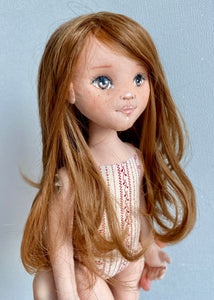 33cm Doll Body Pattern / Basic Standing Doll Body
