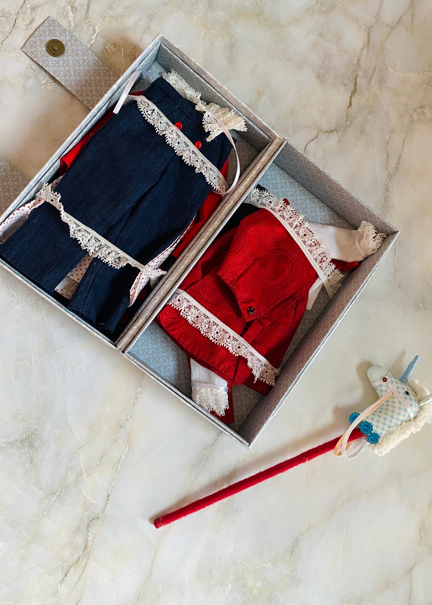 33cm Doll cloth Pattern -Petit Dollwear Collection (Dress-Up)