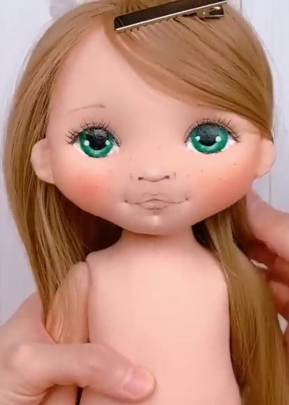 40cm Doll Body Pattern🎀Standing Doll Body (Flat-footed)