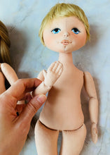 Load image into Gallery viewer, 40cm Doll Body Pattern / Basic Jointed Doll Body (Face center seam)
