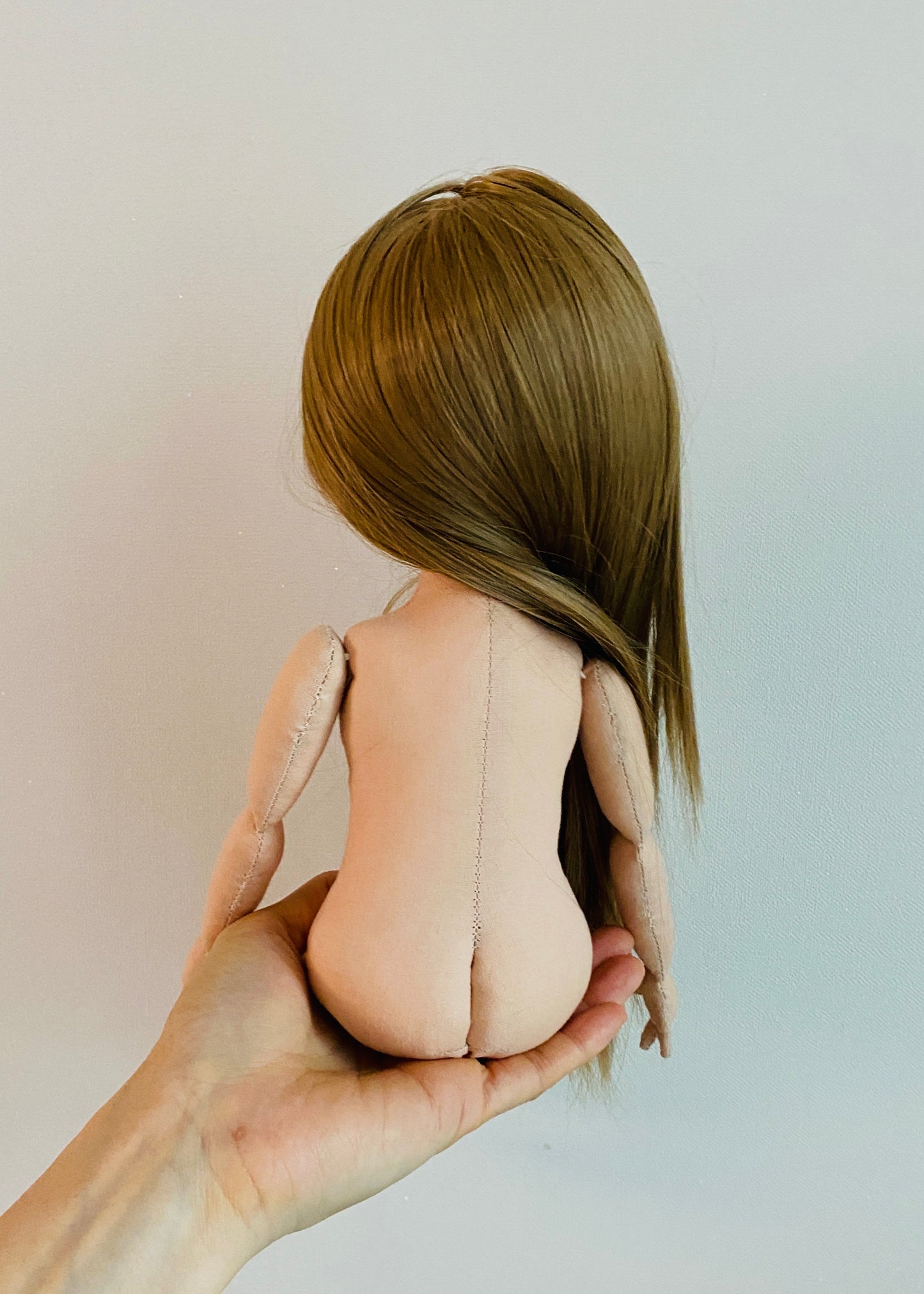40cm Doll Body Pattern🎀Jointed Doll Body Hip ver. (Face center seam)