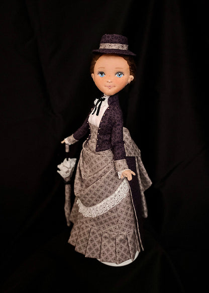 35cm doll Pattern 🩱 Victorian Lady