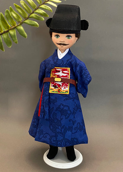 Hanbok doll 👘 Wedding & Official Robe (Gwanbok)