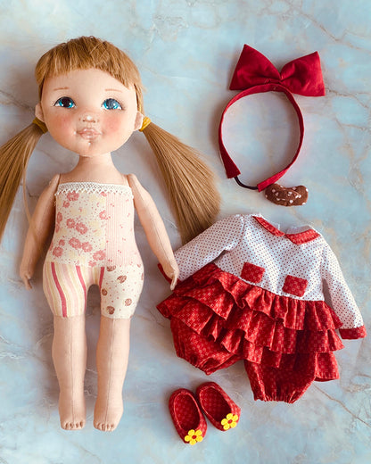 40cm Doll Pattern🌈(S) Sweet Baby Doll