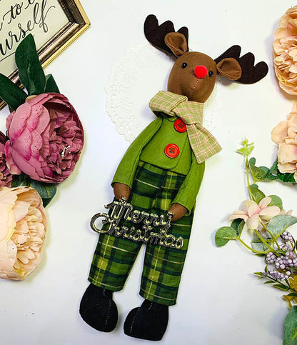 Easy Doll Pattern🌈 Rudolph the Red-Nosed Reindeer