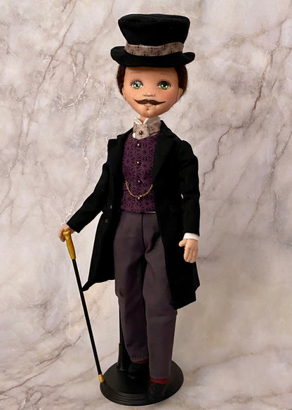 35cm doll Pattern🩱 Gentleman
