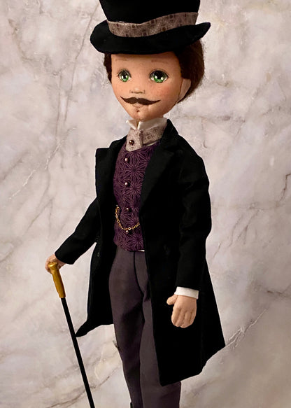 35cm doll Pattern🩱 Gentleman
