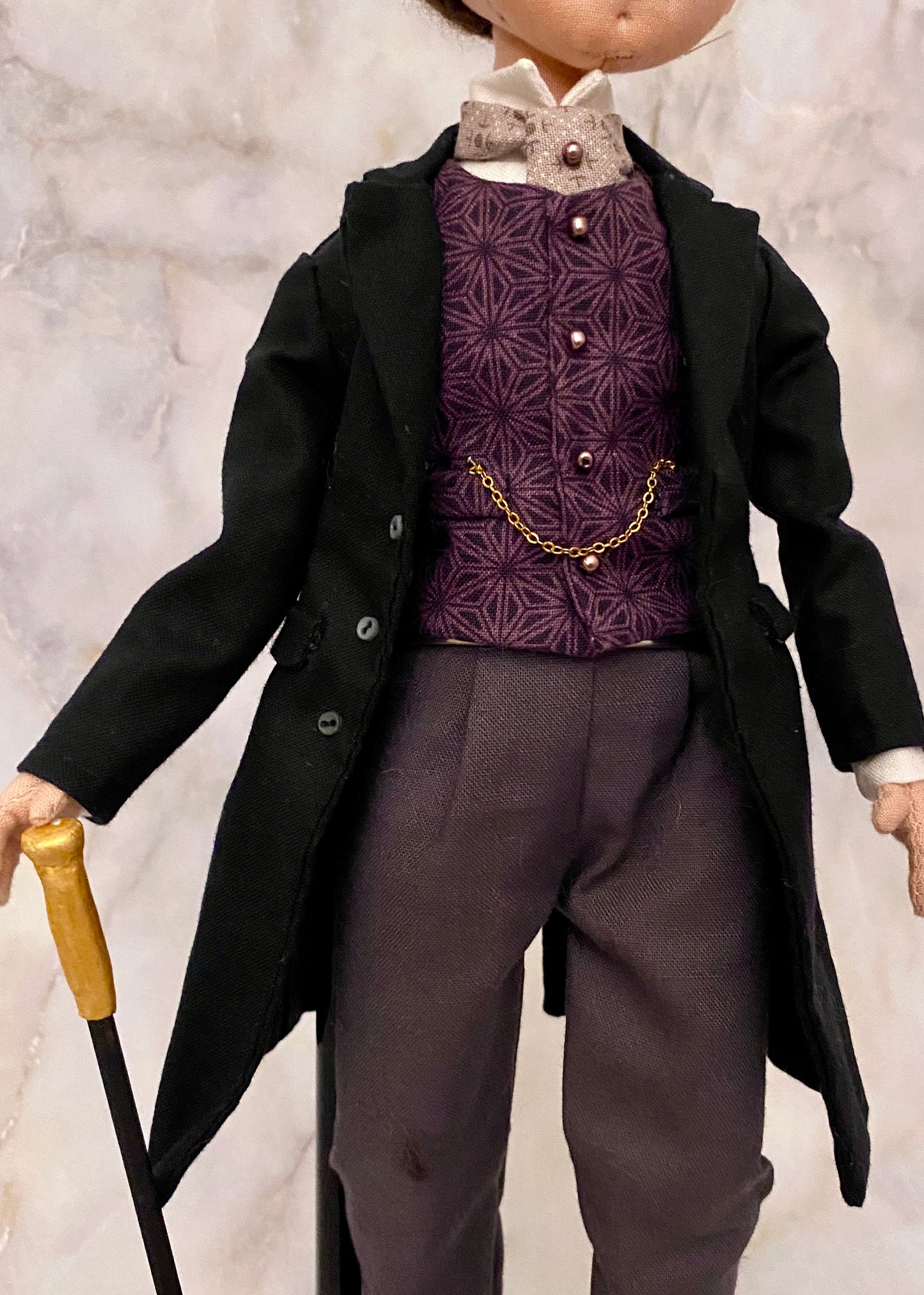 35cm doll Pattern🩱 Gentleman