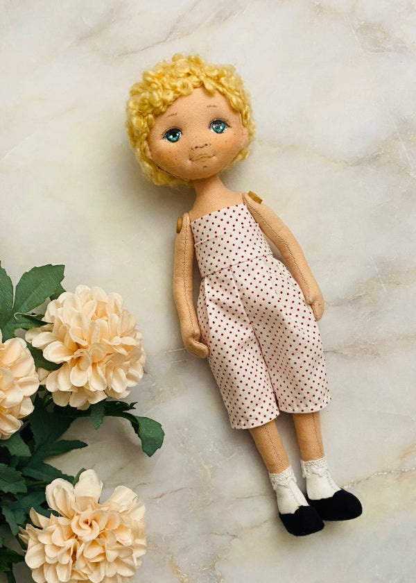 25cm Doll Body Pattern 🧶 Standing Doll Body