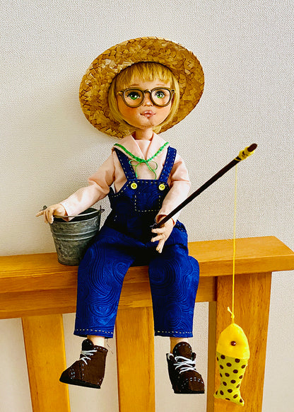 33cm Doll cloth Pattern👚 Little Fisher Clothes (Dress-Up)