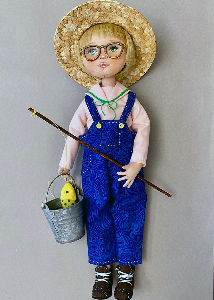 33cm Doll cloth Pattern👚 Little Fisher Clothes (Dress-Up)