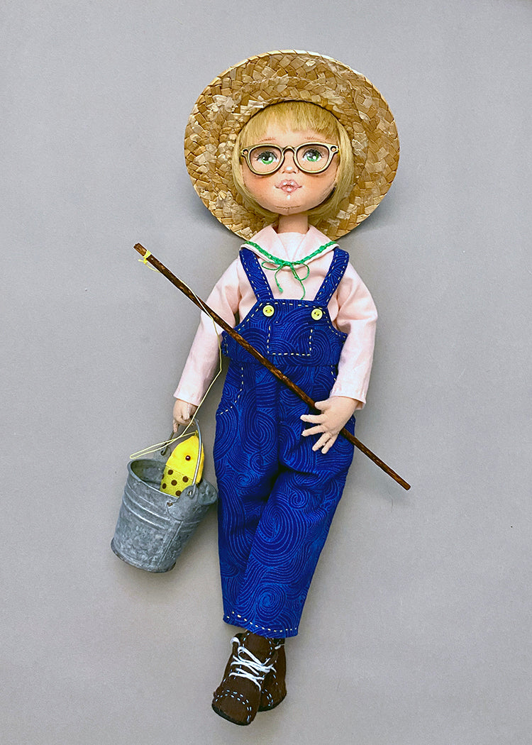 33cm Doll cloth Pattern👚 Little Fisher Clothes (Dress-Up)